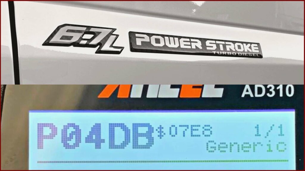 What does a P04DB code on a 6.7 Powerstroke mean (Causes & Fix)