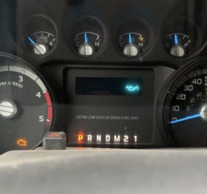 Oil Pressure Warning Light