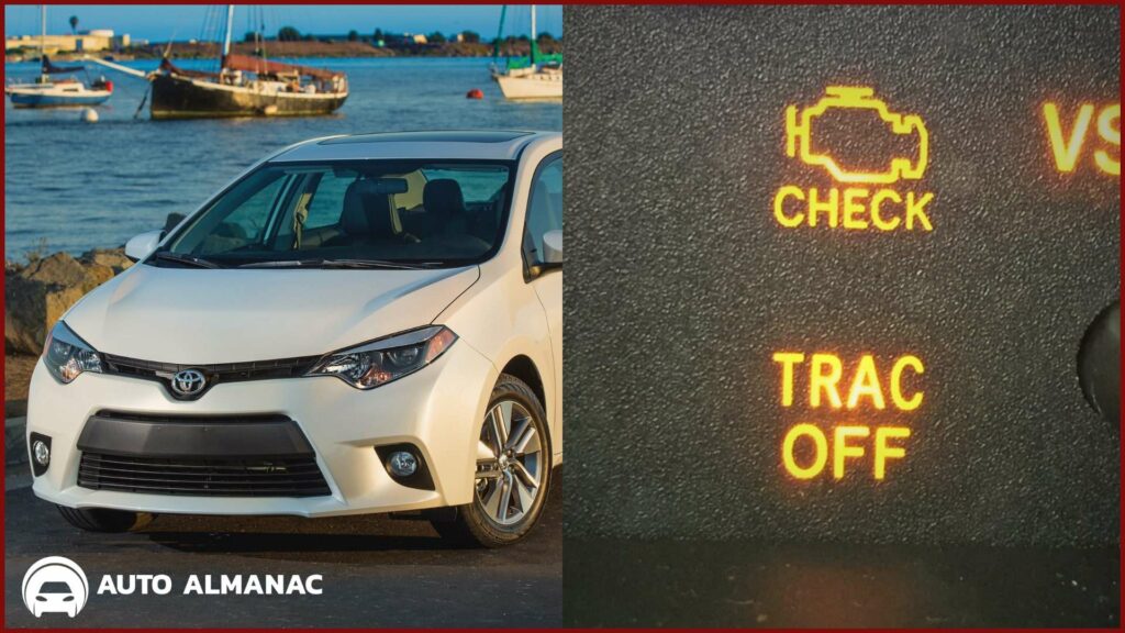 How to Fix Toyota Corolla Trac Off and Check Engine Light