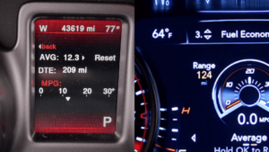 Do Dodges come with a DTE (Distance to Empty)